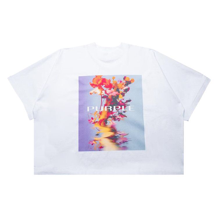 Purple Brand Heavyweight Jersey Oversized T-Shirt 'white'