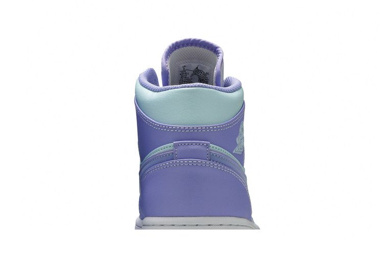 Air Jordan 1 Mid Purple Aqua