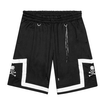 Buy Mastermind World Jacquard Tape Basketball Shorts 'Black