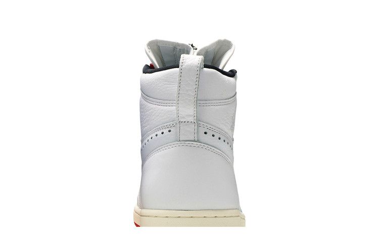 Buy Air Jordan 1 Retro High Zip 'White University Red' - AR4833