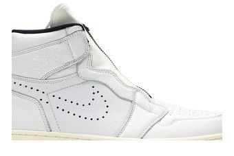 Buy Air Jordan 1 Retro High Zip 'White University Red' - AR4833