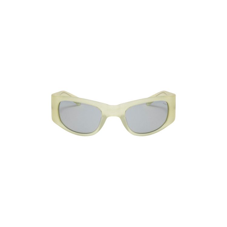Stussy Rene Sunglasses Matte Yellow/Light Grey