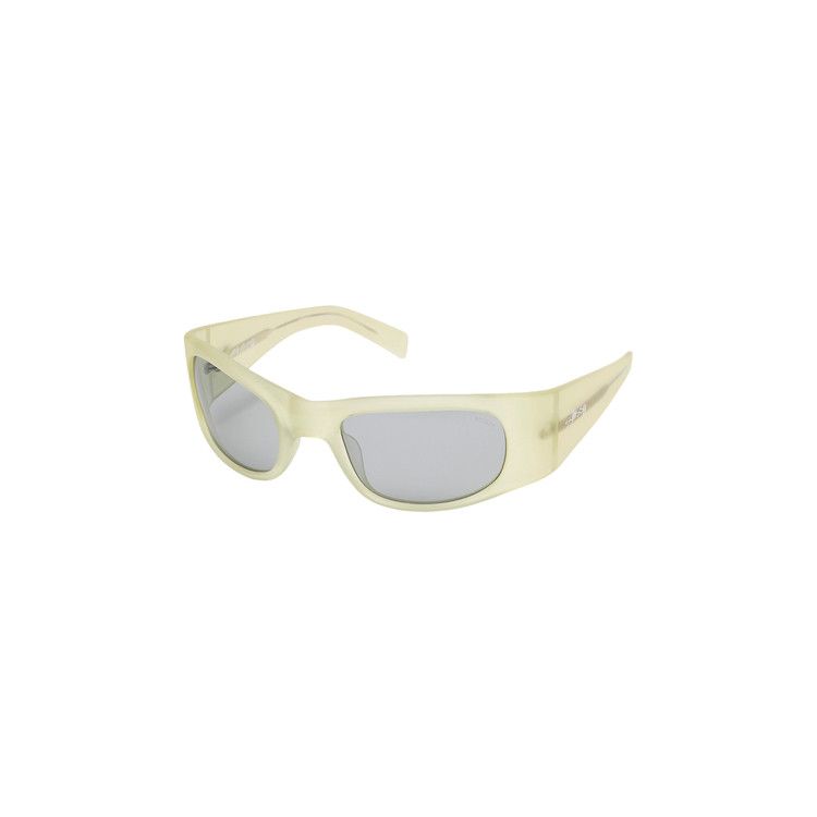 Stussy Rene Sunglasses Matte Yellow/Light Grey