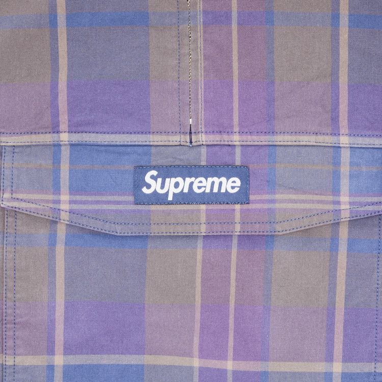 Buy Supreme Cotton Utility Anorak 'Plaid' - SS24J79 PLAID | GOAT