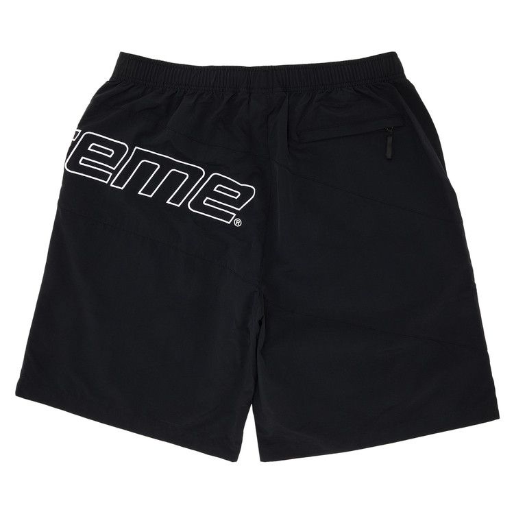 Buy Supreme Curve Nylon Short 'Black' - SS24SH21 BLACK | GOAT