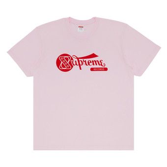 Buy Supreme Records Tee 'Light Pink' - SS24T40 LIGHT PINK | GOAT