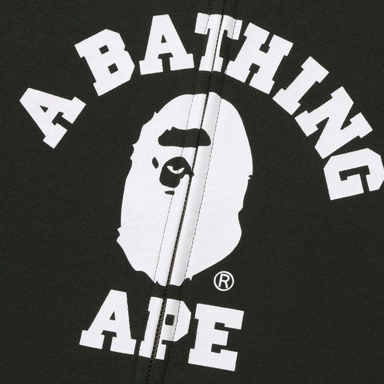 Bape Color Camo Relaxed Fit Full Zip Hoodie Green
