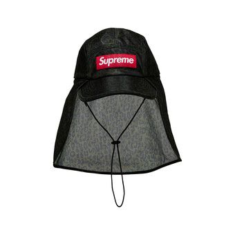 Buy Supreme Mesh Sunshield Camp Cap 'Leopard' - SS24H58 LEOPARD | GOAT