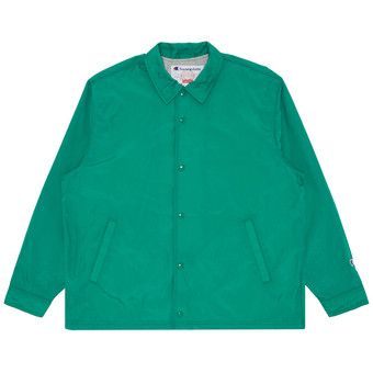 Buy Supreme x Champion Coaches Jacket 'Green' - SS24J64 GREEN | GOAT