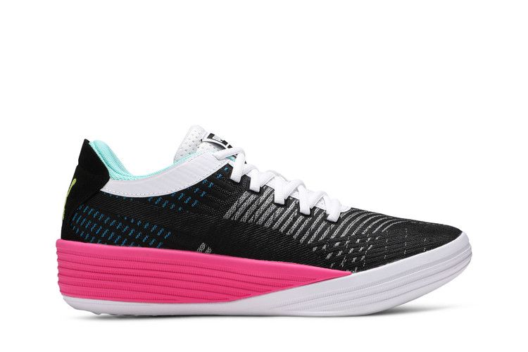 Puma Clyde All-Pro Black Luminous Pink