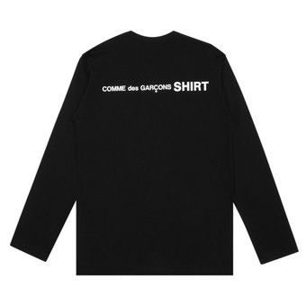 Buy Comme des Garçons SHIRT Long-Sleeve Graphic T-Shirt 'Black