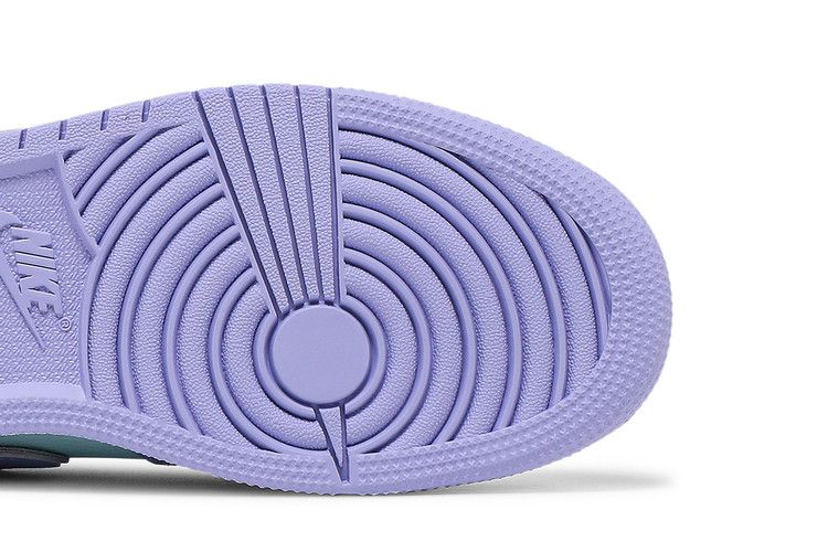 Air Jordan 1 Mid Gs Purple Pulse