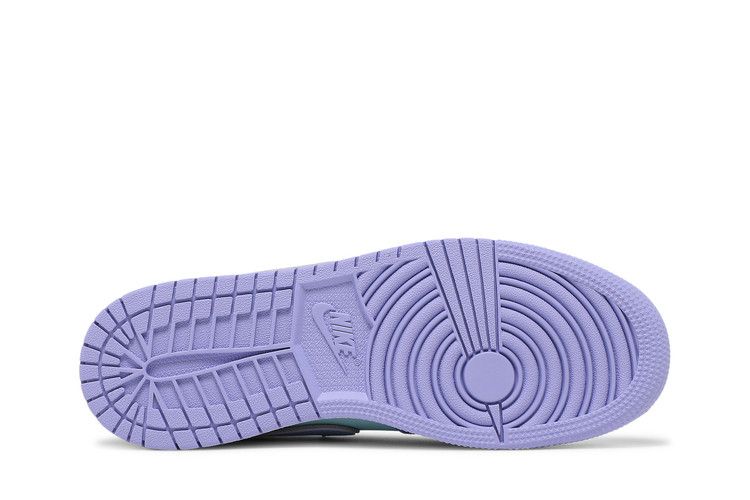 Air Jordan 1 Mid Gs Purple Pulse