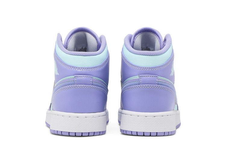 Air Jordan 1 Mid Gs Purple Pulse