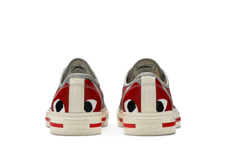 Comme des Garçons PLAY x Converse Jack Purcell Drizzle Red