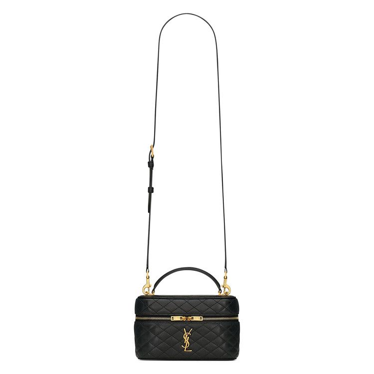 Saint Laurent Mini Gaby Vanity Bag Noir