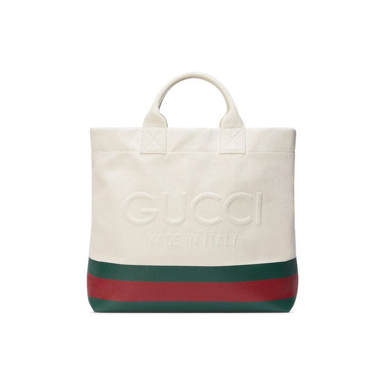 Gucci Canvas Tote Bag Natural