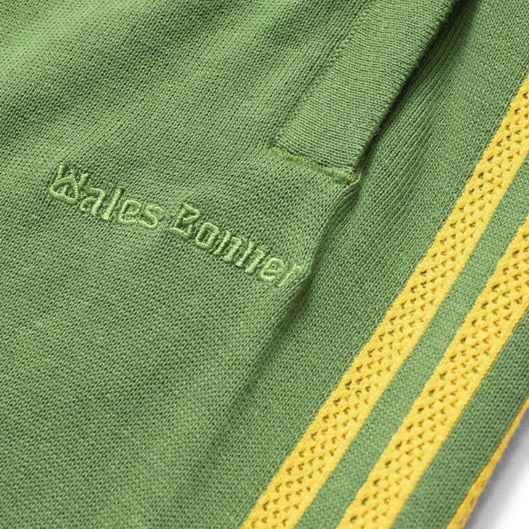 adidas Wales Bonner Nylon Knit Track Pants Crew Green — foto 4