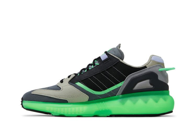 Buy Adidas ZX 5000 'Grey Screaming Green' - GV7701 | GOAT