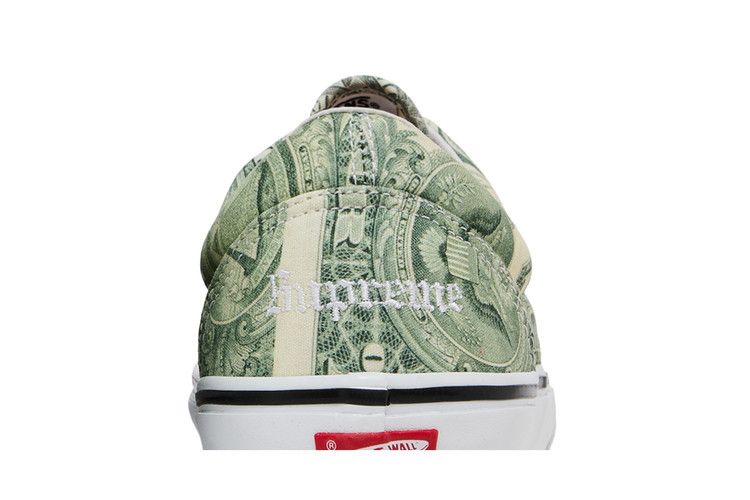 Buy Supreme x Vans Skate Era 'Dollar Bill' - VN0A5FC9GRN | GOAT