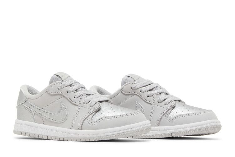 Air Jordan 1 RETRO Low OG Td Metallic Silver