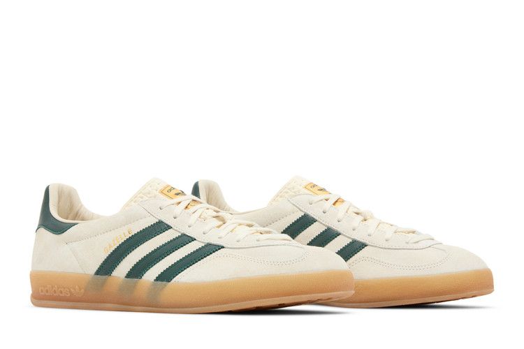 Adidas Gazelle Indoor Cream White Green Gum