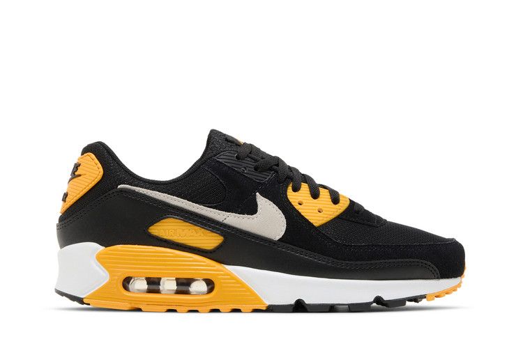 Nike Air Max 90 Black University Gold White — foto 2