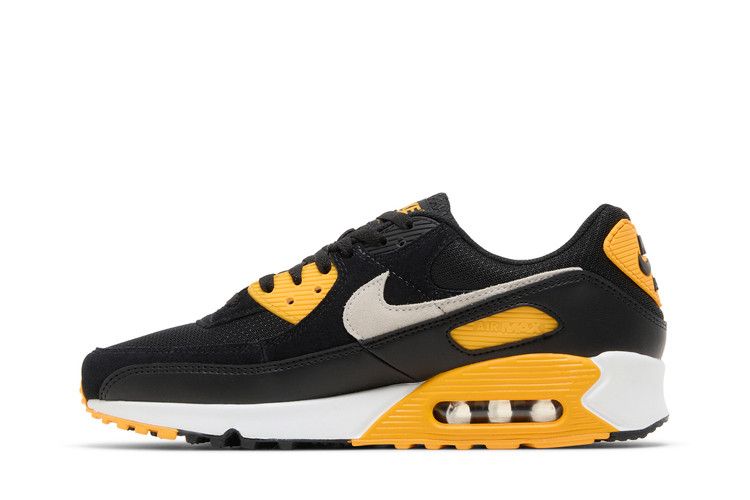 Nike Air Max 90 Black University Gold White — foto 4