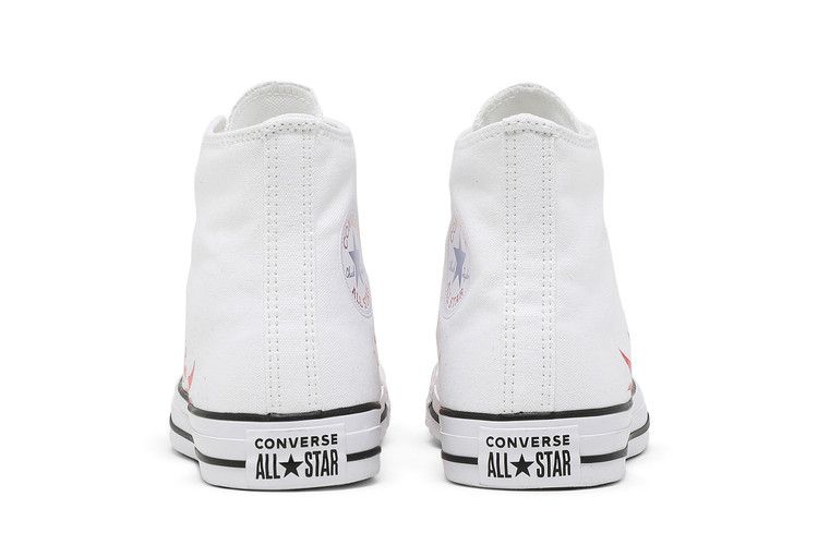 Converse Chuck Taylor All Star High Archive Print - White Flame