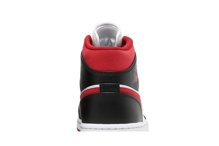 Air Jordan 1 Mid Black Gym Red