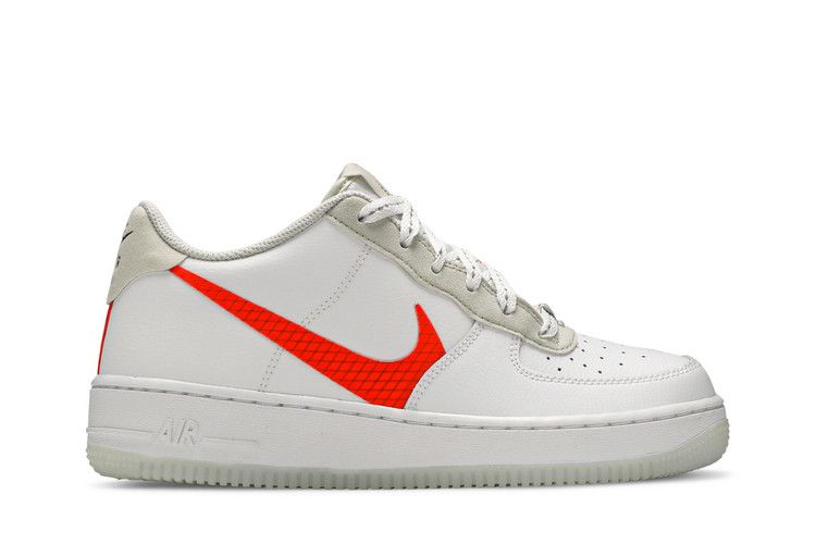 日本未入荷!★[NIKE]★AIR FORCE 1 LV8 (GS) GTX ORANGE★ NIKE AIR FORCE 1 LV8 5 (GS) GORE-TEX BLACK ORANGE SZ 4Y