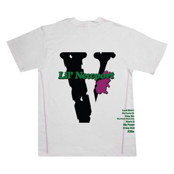 VLONE Lil‘ Newport Tシャツ Buy Vlone x Yams Day Lil' Newport T-Shirt 'White' - 1020