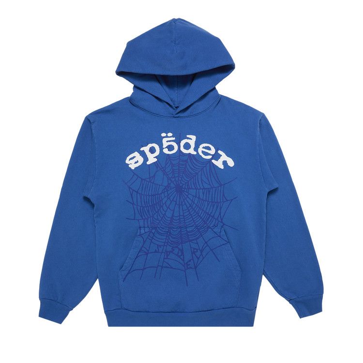 Sp5der Legacy Hoodie Blue