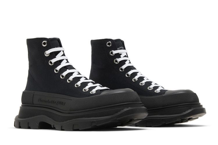 Alexander Mcqueen Tread Slick High Black