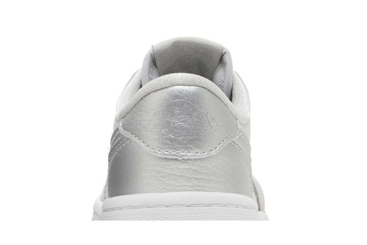 Air Jordan 1 RETRO Low OG Td Metallic Silver