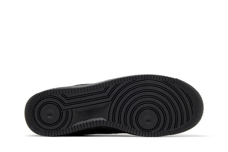 Nike Air Force 1 Low SP Triple Black Perforated — foto 5