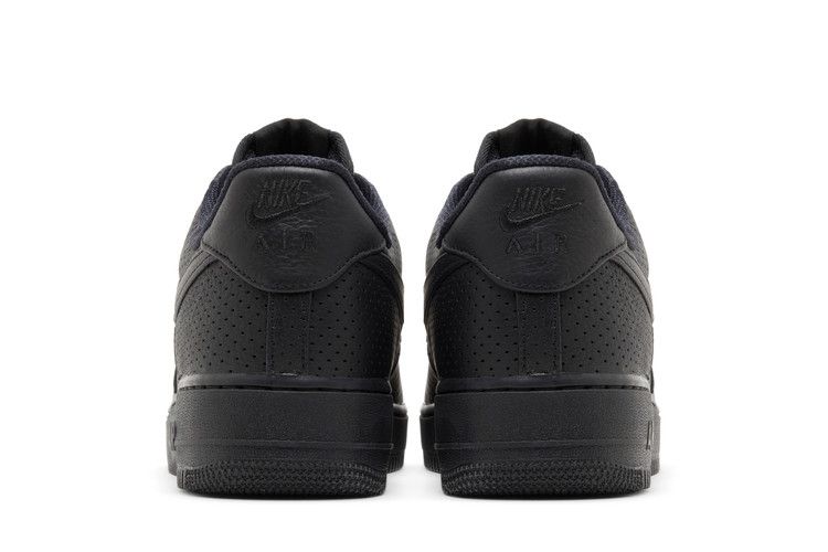 Nike Air Force 1 Low SP Triple Black Perforated — foto 7