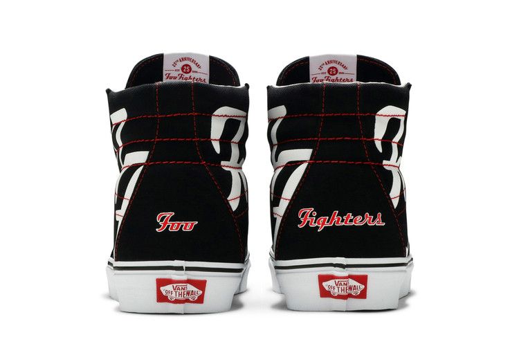 Foo Fighters X Vans Sk8-Hi 25th Anniversary
