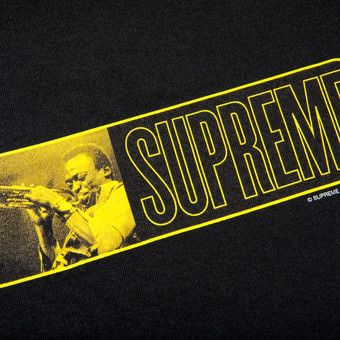 Buy Supreme Miles Davis Tee 'Black' - SS21T32 BLACK | GOAT