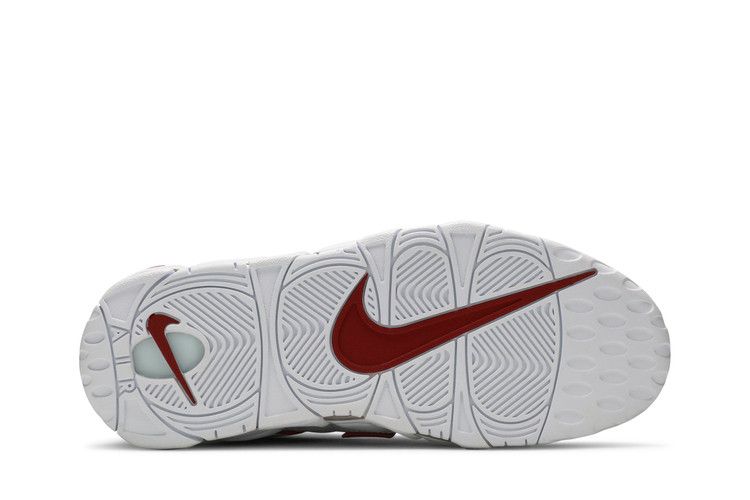 nike uptempo white red 2021