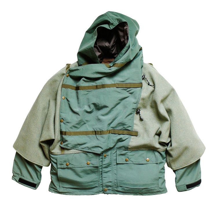 Buy Kapital Kamakura Military Anorak Parka 'Khaki' - K1711LJ215 KHAK | GOAT