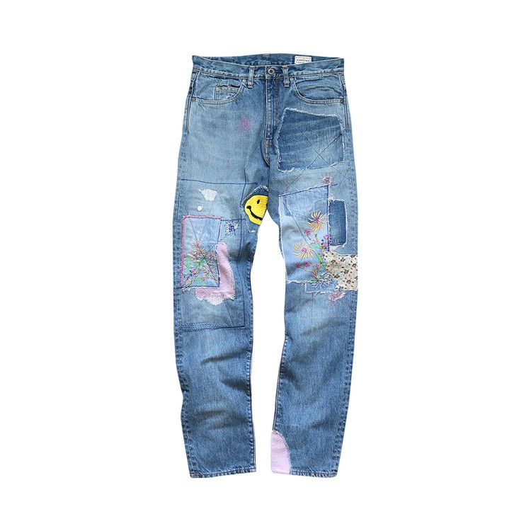 Buy Kapital Gypsy Patch Remake Okabilly 14oz 5 Pocket Denim