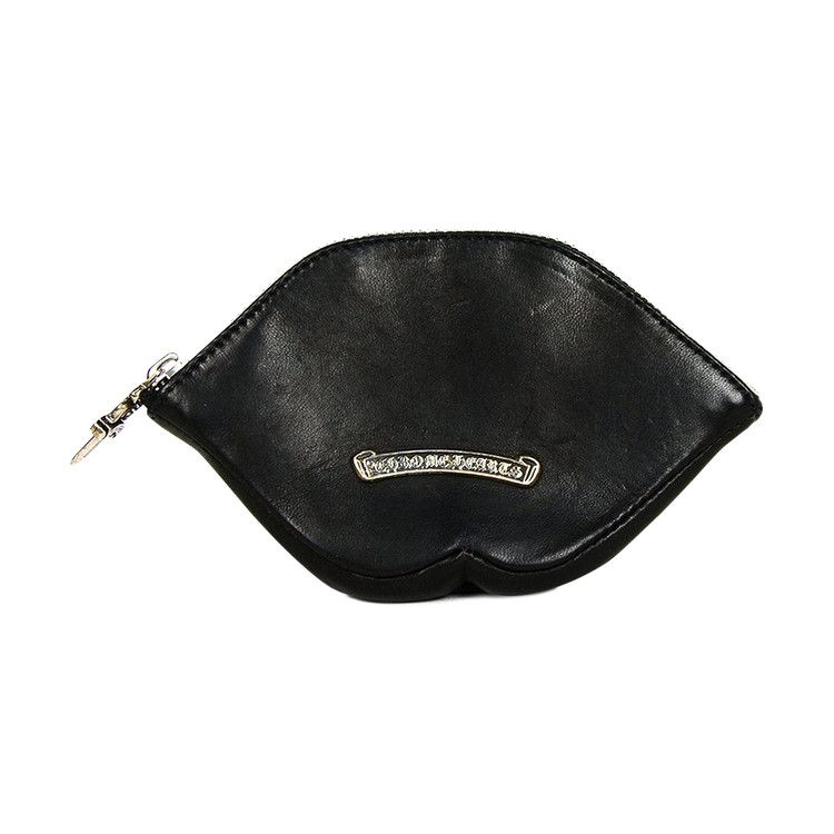 Chrome Hearts x Matty Boy Chomper Leather Wallet Black