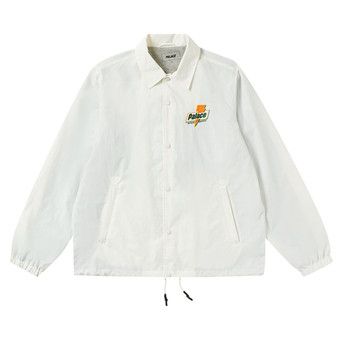 Buy Palace Sugar Coach Jacket 'White' - P20JK101 | GOAT