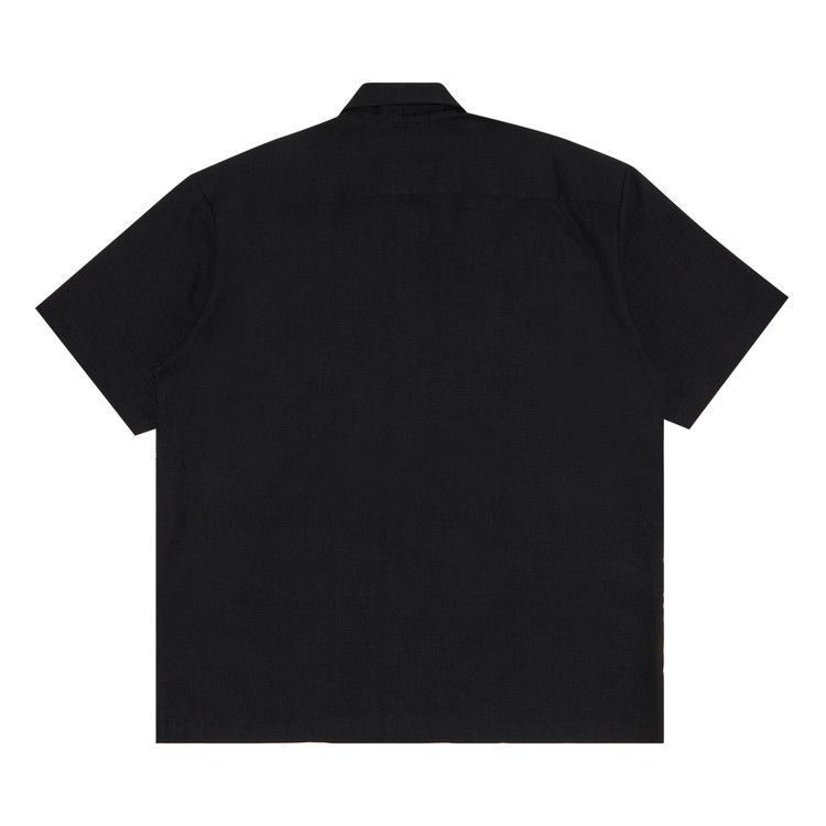 Buy Supreme Mesh Panel Linen Short-Sleeve Shirt 'Black' - SS24S13 BLACK |  GOAT