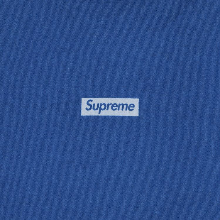 Buy Supreme Overprint Small Box Short-Sleeve Top 'Blue' - SS24KN54 BLUE |  GOAT