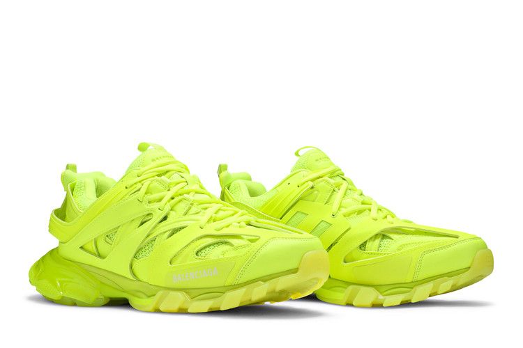 Balenciaga Track Sneaker Clear Sole - Fluo