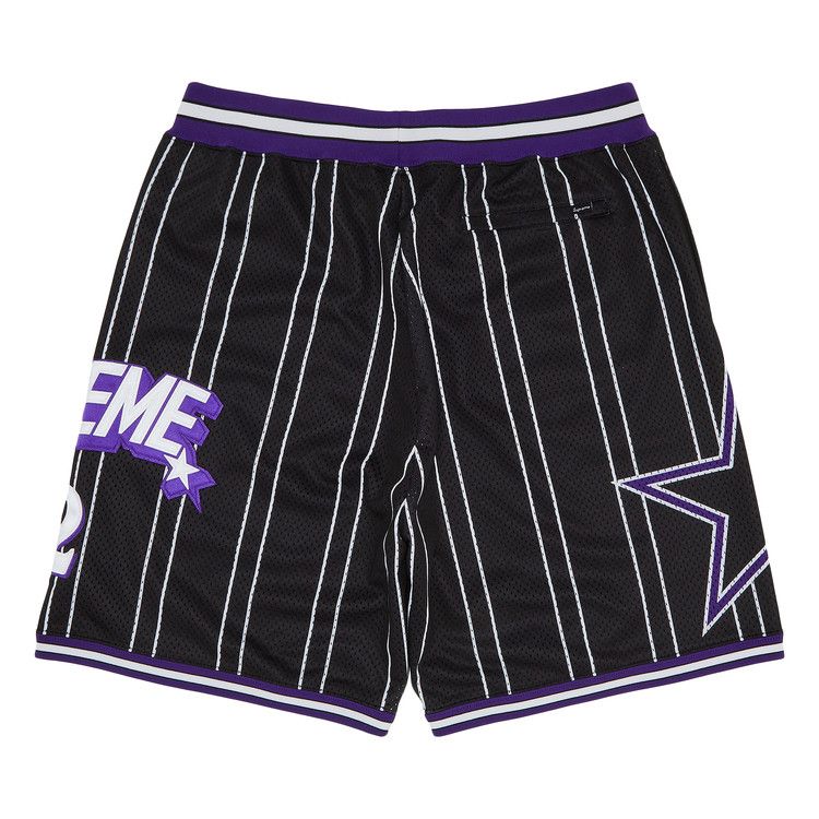 ●HOODHOOD● Star Basketball Sheer Shorts Black HDBD02PT04-2 1435899_02.jpg.jpeg
