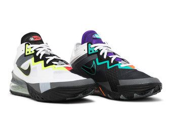 Buy LeBron 18 Low 'Air Max 95 Greedy' - CV7562 100 | GOAT