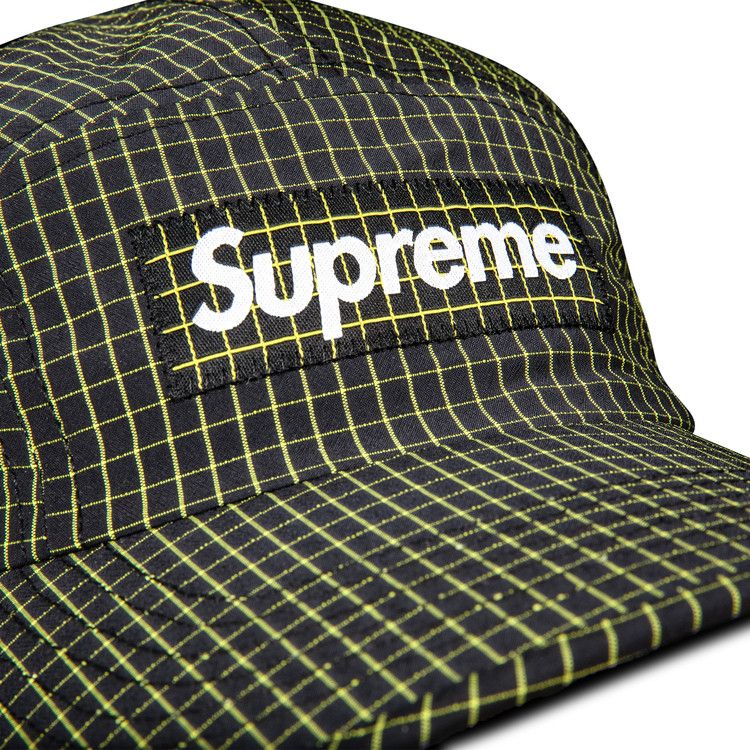 Buy Supreme 2-Tone Ripstop Camp Cap 'Black' - SS21H5 BLACK